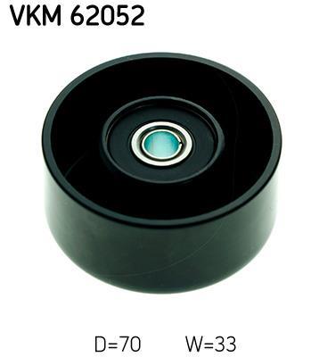 Galet enrouleur de courroie d'accessoire SKF ref. VKM 62052